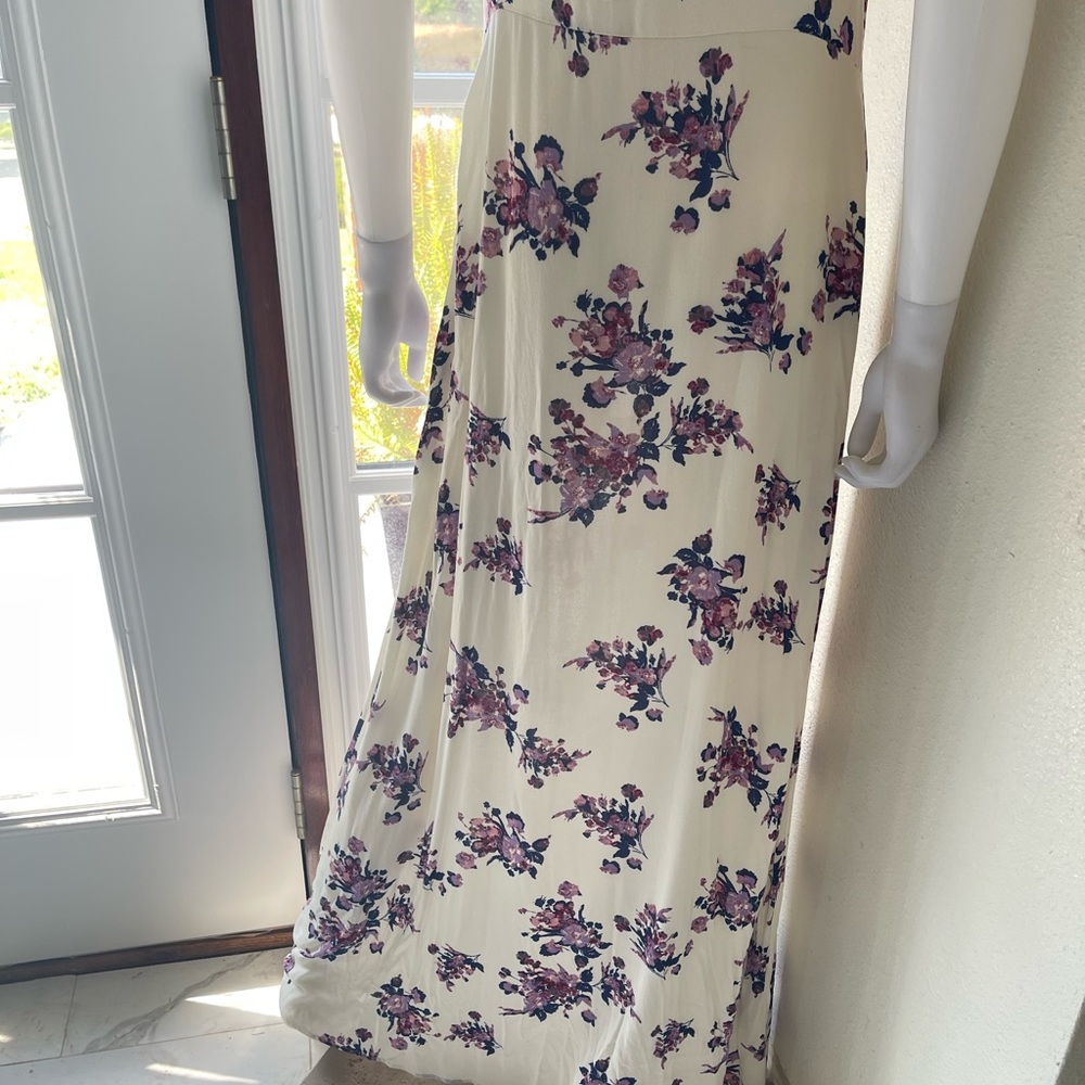 Xhilaration ruffle floral maxi dress - Picture 10 of 12